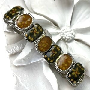 Floral Country Stretch Bracelet